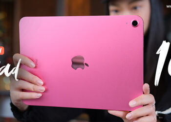 รีวิว iPad รุ่นที่ 10 ดีไซน์ใหม่หมดใช้ชิป A14 Bionic จอใหญ่ 10.9 นิ้ว ใช้พอร์ต USB-C ติดกล้องหน้าแนวนอน รองรับ Apple Pencil (รุ่นที่ 1) มีให้เลือก 4 สี