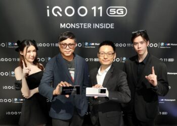 iQOO 11 5G บุกไทยอย่างเป็นทางการ ชูสเปกสุดโหด ขุมพลัง Snapdragon 8 Gen 2 รุ่นแรก ชาร์จไว 120W กล้อง 50MP พร้อมเขย่าวงการสมาร์ตโฟนเกมมิง  ในราคา 27,990 บาท