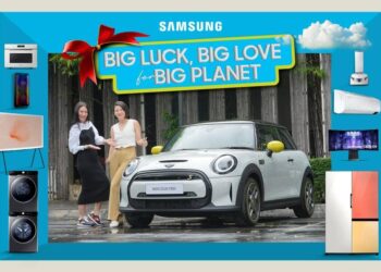 ซัมซุง จัดแคมเปญ “Big Luck, Big Love for Big Planet” สุดยิ่งใหญ่ส่งท้ายปี 2022 เพียงช็อปเครื่องใช้ไฟฟ้าซัมซุง ครบทุก 10,000 บาท รับสิทธ์ลุ้นเป็นเจ้าของ MINI Electric มูลค่ากว่าสองล้านบาท