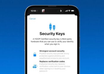iOS 16.3 เพิ่มความปลอดภัยให้กับบัญชี Apple ID ด้วยอุปกรณ์ Security Key