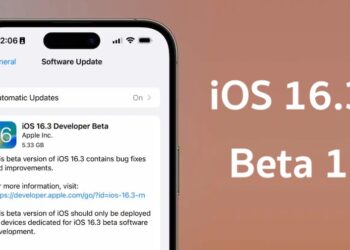 iOS 16.3 Beta 1 ถูกปล่อยออกมาให้นักพัฒนาได้อัปเดทแล้ว