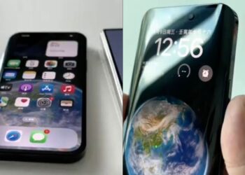 iPhone 14 Pro Max ถูกนำมาเปลี่ยนหน้าจอให้ขอบโค้งแบบสมาร์ทโฟน Samsung