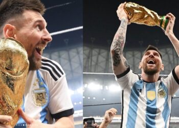 ภาพถ่ายของ Lionel Messi ขณะฉลองแชมป์ World Cup 2022 ได้รับการกดถูกใจบน Instagram มากที่สุดเท่าที่เคยมีมา