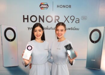 HONOR เปิดตัว HONOR X9a 5G ดีไซน์ระดับพรีเมียมหน้าจอ OLED Curve Display รีเฟรชเรท 120Hz ราคาเพียง 11,990 บาท พร้อมประกันหน้าจอแตก ของแถมมูลค่ากว่า 4,490 บาท