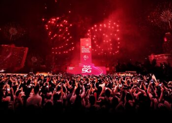 ทรู 5G เปิดท็อป 5 สถิติยอดการใช้งานดาต้าช่วงเคาท์ดาวน์ กรุงเทพฯ ครองแชมป์ต่อเนื่อง ตามด้วย ชลบุรี นครราชสีมา สมุทรปราการ และเชียงใหม่