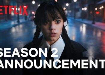 Netflix คอนเฟิร์ม WEDNESDAY ซีซั่น 2 จะกลับมาทำให้แฟนๆ ขนลุกขนพองอีกครั้งแน่นอน ปักหมุดเตรียมสตรีมพร้อมกันทาง Netflix เท่านั้น! 