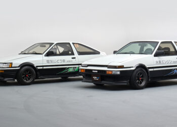 Toyota AE86 ถูกนำมาดัดแปลงเป็นเครื่องยนต์ไฮโดรเจน และแบตเตอรี่ไฟฟ้า อวดโฉมที่งาน Tokyo Auto Salon 2023
