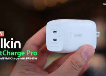 รีวิว BoostCharge Pro Dual USB-C GaN Wall Charger with PPS 65W หัวชาร์จ GaN แบบ 2 พอร์ต Dual USB-C ชาร์จเร็วสูงสุด 65W พกพาสะดวกสุดๆ