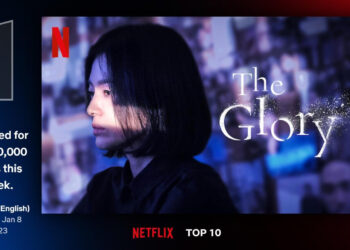 แรงรับต้นปี! The Glory ทะยานสู่อันดับ 1 ในไทยและทั่วโลก พร้อมติดชาร์ต Top 10 ในอีก 62 ประเทศ
