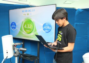 AIS ทดลองทดสอบ 5G CA บนคลื่นความถี่ 2600 MHz และ 26 GHz แบบเต็มแบนด์วิธ ทำความเร็วแรงทะลุมาตรฐาน 5G ที่ 22.01Gbps ครั้งแรกของโลก