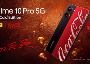 หนึ่งเดียวในโลก! realme เดินหน้าสร้างปรากฏการณ์ Co-branding สุดปังกับแบรนด์ยักษ์ใหญ่ระดับโลก เปิดตัวสมาร์ตโฟนรุ่นลิมิเต็ด realme 10 Pro 5G Coca-Cola® Edition ราคาเพียง 11,999 บาท