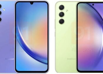 Samsung Galaxy A54 และ Galaxy A34 ถูกปล่อยภาพเรนเดอร์ และสเปกออกมาแล้ว