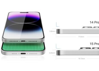 เผย iPhone 15 Pro Max ใช้กรอบไทเทเนียม ขอบกันชนกล้องเล็กลง ขอบจอบางลง