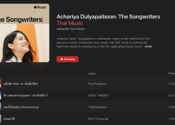 Apple Music เฉลิมฉลองวันสตรีสากลด้วยการยกย่องเหล่าสตรีที่อยู่เบื้องหลังบทเพลงด้วย “แอ้ม -อัจฉริยา ดุลยพิบูลย์” ผู้เขียนเพลง “สลักจิต” “พิง” “เฮอร์ไมโอน้อง” และ “ชอบตัวเองตอนอยู่กับเธอ”