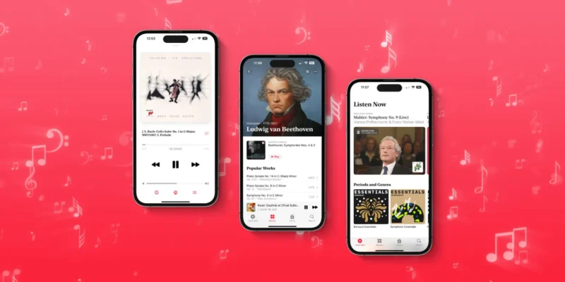 Apple Musical Classical เปิดให้บริการแล้ววันนี้ ใช้งานฟรีสำหรับสมาชิก Apple  Music – Flashfly Dot Net