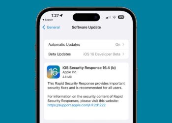 Apple ปล่อย Rapid Security Response สำหรับ iOS 16.4 และ macOS 13.3 Ventura เวอร์ชั่น Beta