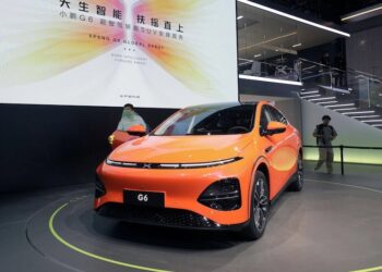 Xpeng G6 คู่แข่ง Tesla Model Y เปิดตัวในงาน Shanghai Auto Show 2023