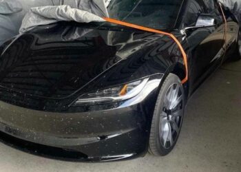 ภาพหลุด Tesla Model 3 Project Highland คันจริง