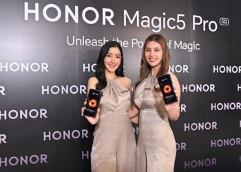 เปิดตัว HONOR Magic5 Pro 5G สมาร์ทโฟนเรือธงการันตีรางวัล จัดเต็มกล้องระดับท็อป ราคา 29,990 บาท รับฟรี! HONOR Watch GS 3 มูลค่า 5,999 บาท จำหน่ายทางการ 27 พฤษภาคม