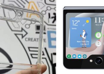 ภาพหลุดเคส Samsung Galaxy Z Flip5 ช่วยยืนยันดีไซน์จอแสดงผลด้านนอก