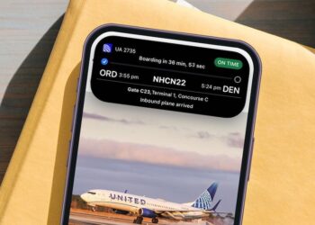 United Airlines เพิ่มฟีเจอร์ติดตามเที่ยวบินใน Live Activities และ Dynamic Island