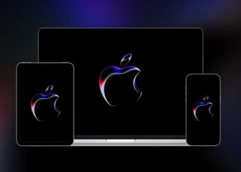 แจกวอลเปเปอร์โลโก้ Apple ของงานประชุม WWDC 2023