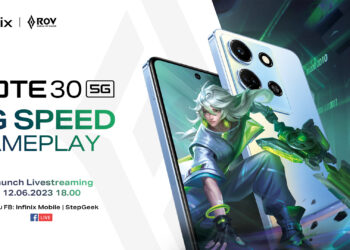 Infinix เตรียมเปิดตัวเกมมิ่งโฟนรุ่นใหม่ NOTE 30 Series คุ้มค่าในเรทราคาไม่เกิน 8,000 บาท เริ่มขาย 13 มิถุนายนนี้! เกมมิ่งสมาร์ตโฟนหนึ่งเดียวที่มาพร้อม RoV Edition