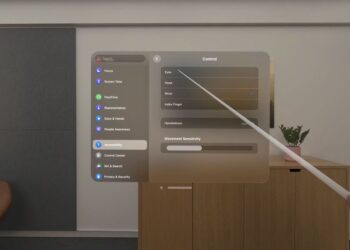 Apple Vision Pro รองรับการควบคุมด้วย ศีรษะ ข้อมือ และ นิ้วชี้ ผ่านฟีเจอร์ Accessibility หรือการช่วยการเข้าถึง
