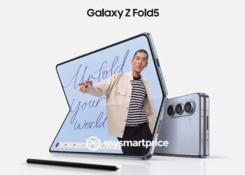 Samsung Galaxy Z Fold5 ถูกปล่อยภาพเรนเดอร์ทางการออกมาเป็นครั้งแรก