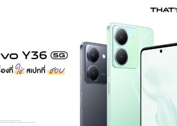 vivo ส่ง Y36 5G สมาร์ตโฟนดีไซน์เรียบหรู-ครบครันทุกฟังก์ชันพร้อมเทคโนโลยี 5G สุดล้ำ เพื่อทุกไลฟ์สไตล์ ในราคา 8,999 บาท