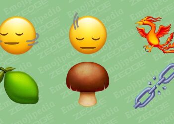 Emoji ชุดใหม่ที่จะเปิดตัวในปี 2024 มาพร้อมรูปภาพนกฟีนิกซ์ ส่ายหน้า มะนาว เห็ดสีน้ำตาล