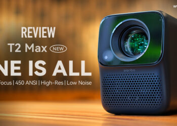 รีวิว Wanbo T2 Max (NEW)โปรเจคเตอร์ Android อัจฉริยะใช้ AI โฟกัสอัตโนมัติ ฉายภาพใหญ่สุด 100 นิ้ว เชื่อมต่อสมาร์ตโฟนได้ ดีไซน์มินิมอลพกพาสะดวก ราคาเพียง 6,590 บาท