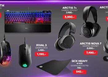 อาร์ทีบีฯ จัดทัพสินค้าจากแบรนด์ SteelSeries มอบส่วนลดสูงสุดกว่า 66% ในงาน PowerBuy Game Expo ตั้งแต่วันที่ 18 – 27 สิงหาคม 2566