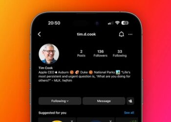 Tim Cook เปิดบัญชี Instagram ใหม่ ใครที่กดติดตาม @tim.d.cook ไปก่อนหน้าเป็นบัญชีปลอม