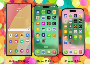 ชมภาพเรนเดอร์ Galaxy S24 Ultra พร้อมเปรียบเทียบกับ iPhone 15 Ultra