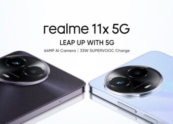 realme 11x 5G เปิดตัวแล้ว!! มาพร้อมกล้องหลัก 64 ล้านพิกเซล ชาร์จเร็ว 33 วัตต์ ราคาราว 6,390 บาท