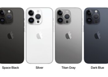 iPhone 15 Pro จะแทนทีสีทองและสีม่วงเข้ม ด้วยสีเทาและสีน้ำเงินเข้ม