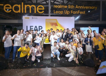 ครบรอบ 5 ปีแห่งความสำเร็จ! realme จัดงาน Fanfest เฉลิมฉลองเพื่อเรียลแฟนตัวจริง พร้อมประกาศกลยุทธ์ใหม่ภายใต้คอนเซ็ปต์ LEAP UP