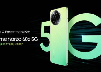 ยืนยันแล้ว!! realme narzo 60x 5G จะเปิดตัวในวันที่ 6 กันยายนนี้