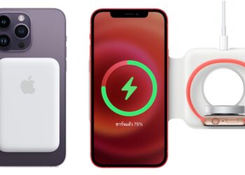 Apple กำลังพัฒนาอุปกรณ์เสริมหลายอย่าง ที่เปลี่ยนมาใช้พอร์ต USB-C รวมถึง MagSafe Battery Pack ที่วางซ้อนกันได้