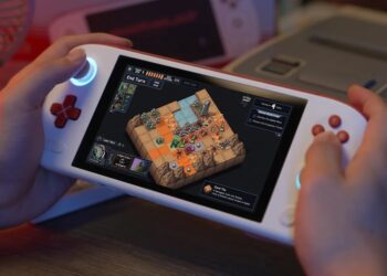 AYANEO Pocket Air เครื่องเล่นเกมพกพาจอ 5.5 นิ้ว ชิป Dimensity 1200 RAM 12GB + ROM 512GB แบตเตอรี่ 7,350 mAh พร้อมจัดส่งแล้ว เริ่มต้นราว 10,990 บาท