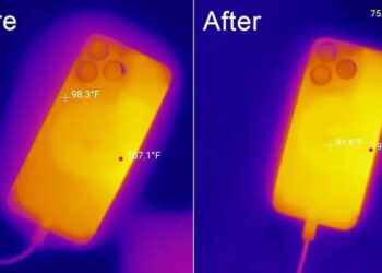 เปรียบเทียบความร้อน iPhone 15 Pro ก่อนและหลังอัปเดต iOS 17.0.3