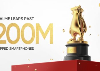 realme ขายสมาร์ทโฟนไปแล้ว 200 ล้านเครื่อง ในช่วงเวลา 5 ปี