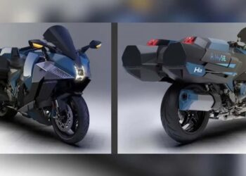 Kawasaki เปิดตัวต้นแบบรถจักรยานยนต์พลังไฮโดรเจน ที่มีพื้นฐานมาจาก Ninja H2 SX แต่มีการออกแบบใหม่