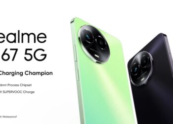 realme C67 5G เปิดตัวแล้ว ราคาราว 5,990 บาท ใช้ชิป 5G ขนาด 6nm แบตใหญ่ 5000mAh ชาร์จเร็ว 33W ป้องกันน้ำ IP54