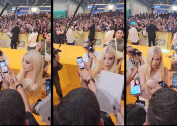 ชมคลิปแฟนคลับอยากภาพถ่ายเซลฟี่นักแสดงสาว Anya Taylor-Joy  แต่ต้องผิดหวังเพราะใช้ Android