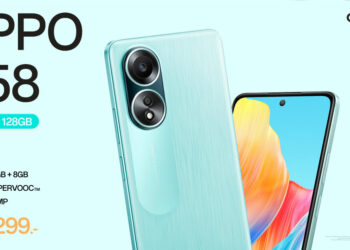 OPPO A58 อัปความจุจัดเต็มใหม่ด้วย RAM 8GB เพิ่มหน่วยความจำได้อีก 8GB  พร้อม ROM 128GB ราคา 6,299 บาท