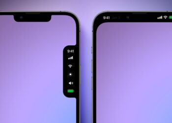 Apple เคยดีไซน์ Dynamic Island ไว้ที่ขอบด้านข้าง และเต็มขอบด้านบน ก่อนจะมาลงตัวแบบที่เห็นในปัจจุบัน