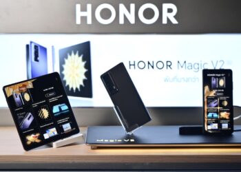 HONOR เขย่าตลาดมือถือจอพับ เปิดตัว HONOR Magic V2 บางที่สุดในตลาด ใช้งานระดับพรีเมียมราคา 59,990 บาท เริ่ม Pre-Order 8-12 ก.พ.นี้ 