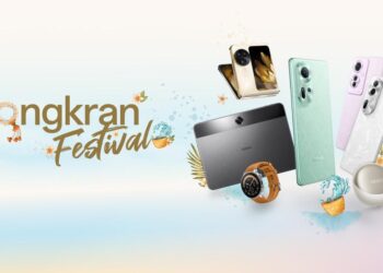OPPO เติมเต็มความสุขต้อนรับสงกรานต์แสนพิเศษ ผ่านแคมเปญ OPPO Songkran Festival จัดเต็มโปรโมชันและของแถมสุดพิเศษ ตั้งแต่วันที่ 29 มีนาคม – 21 เมษายน 2567 นี้